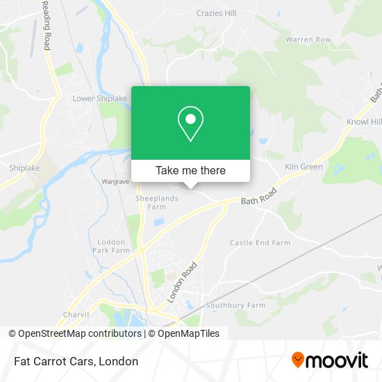 Fat Carrot Cars map