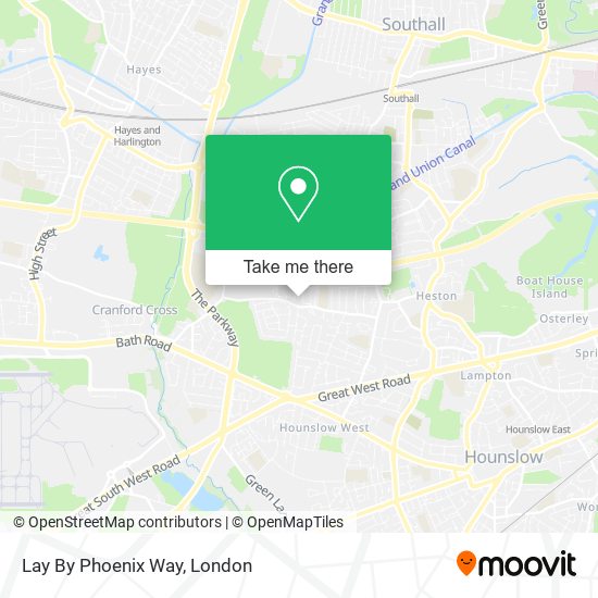 Lay By Phoenix Way map