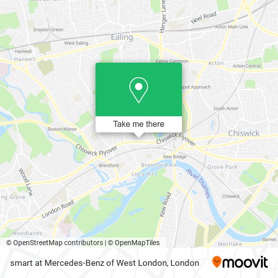 smart at Mercedes-Benz of West London map