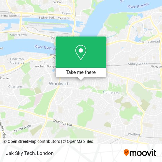 Jak Sky Tech map