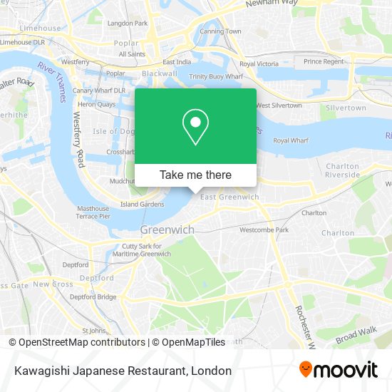 Kawagishi Japanese Restaurant map
