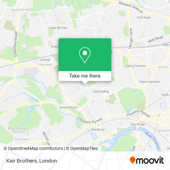 Keir Brothers map