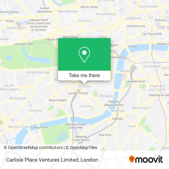 Carlisle Place Ventures Limited map
