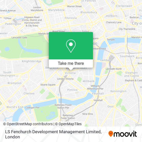 LS Fenchurch Development Management Limited map