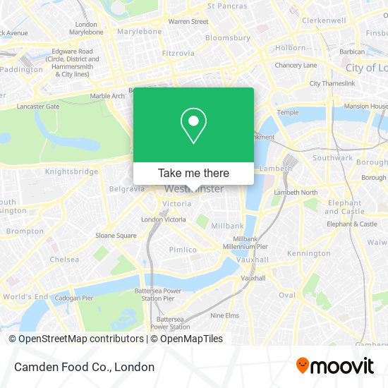 Camden Food Co. map