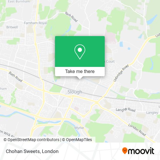 Chohan Sweets map