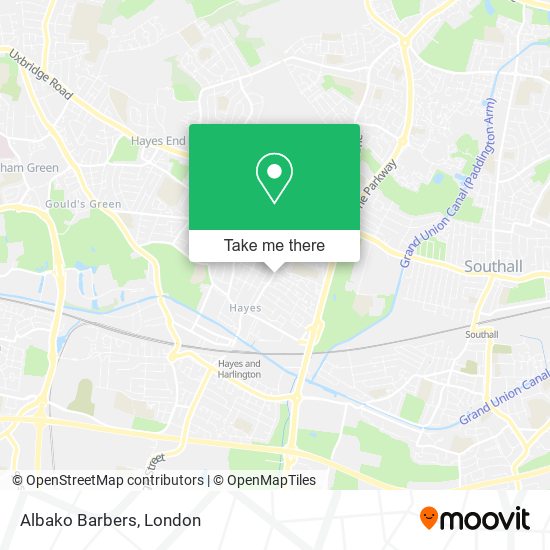 Albako Barbers map