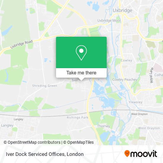 Iver Dock Serviced Offices map