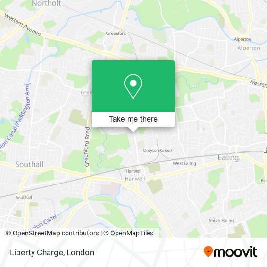 How to get to Liberty Charge in Hanwell by Bus, Tube or Train?