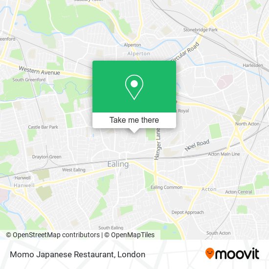 Momo Japanese Restaurant map