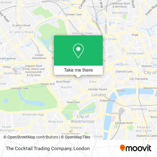 The Cocktail Trading Company map