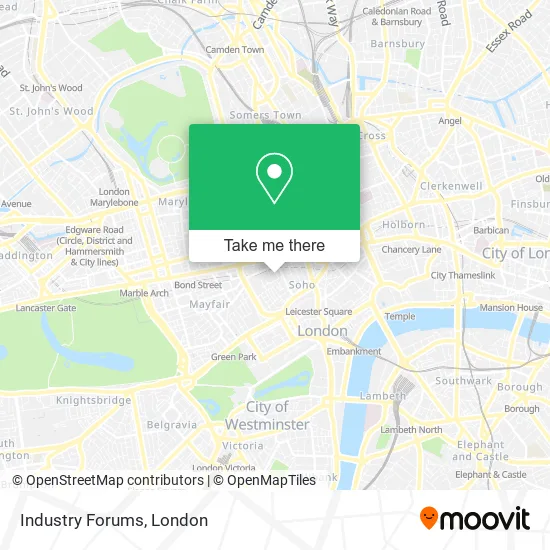 Industry Forums map