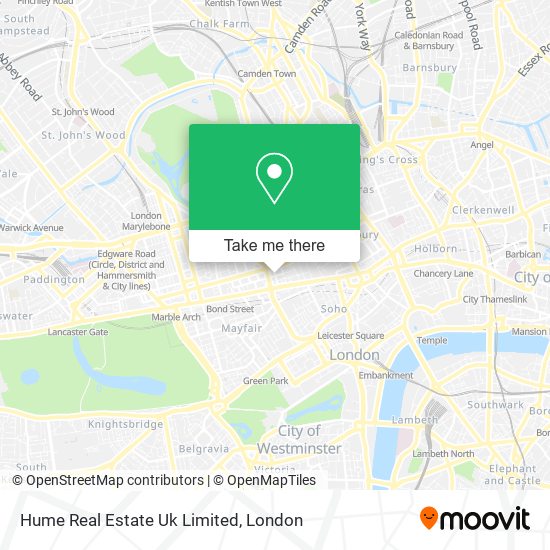 Hume Real Estate Uk Limited map