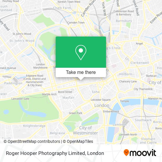 Roger Hooper Photography Limited map