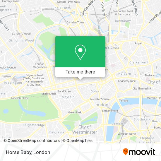 Horse Baby map