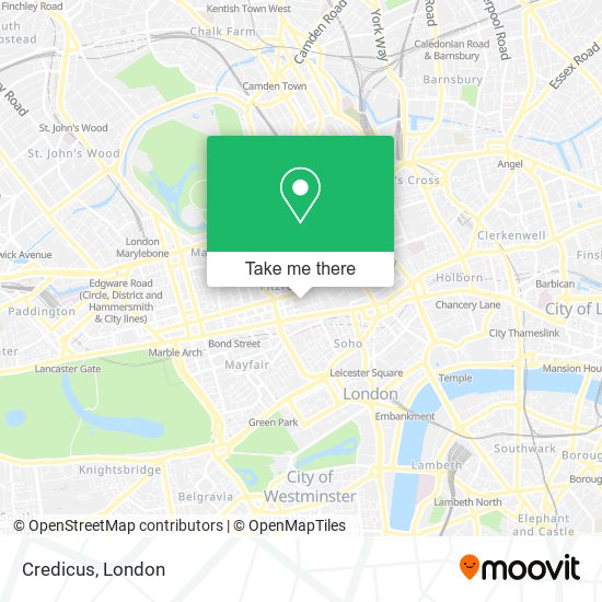 Credicus map