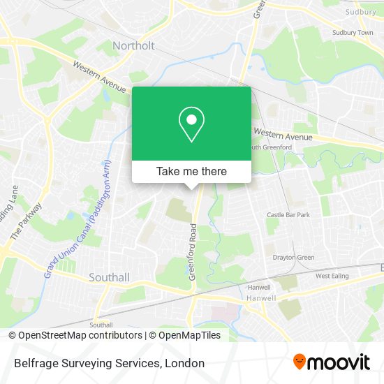 Belfrage Surveying Services map