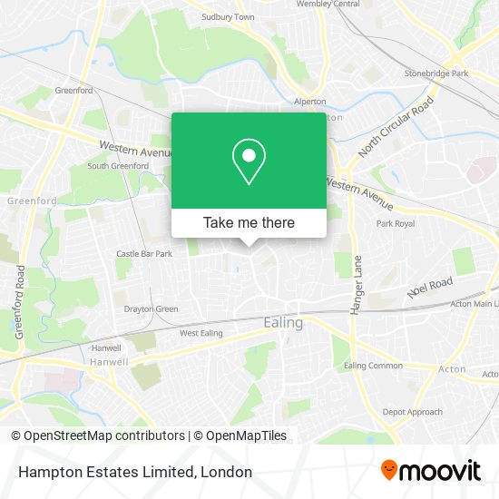Hampton Estates Limited map