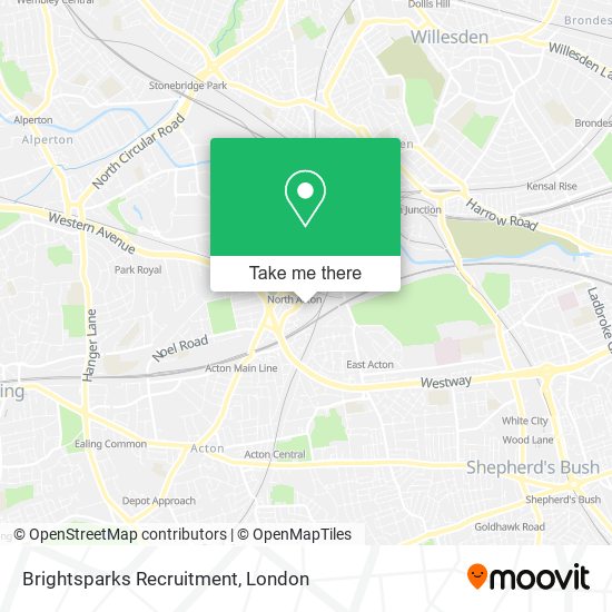 Brightsparks Recruitment map