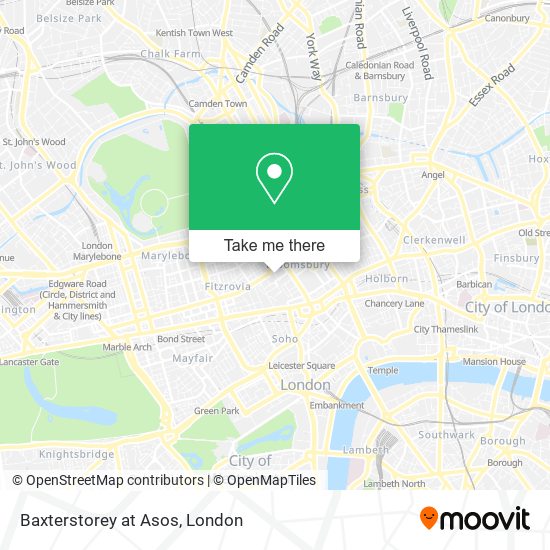 Baxterstorey at Asos map