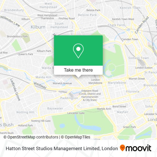 Hatton Street Studios Management Limited map