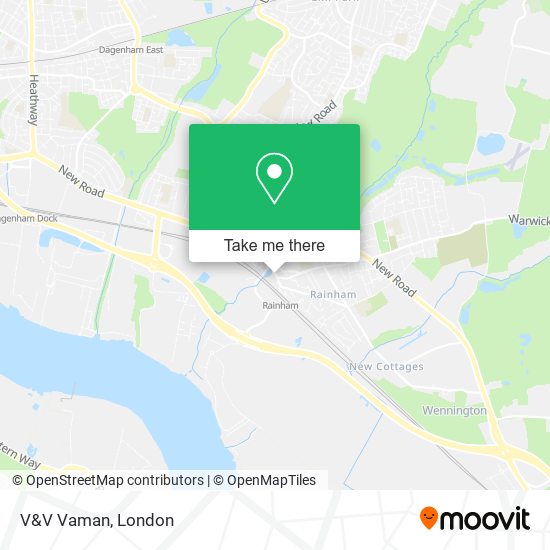 V&V Vaman map
