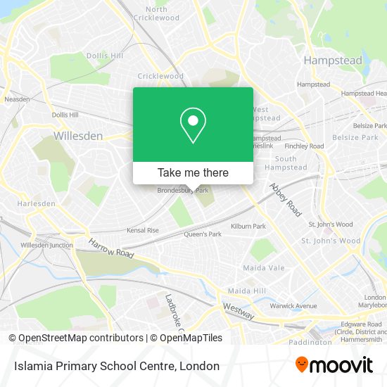 Islamia Primary School Centre map