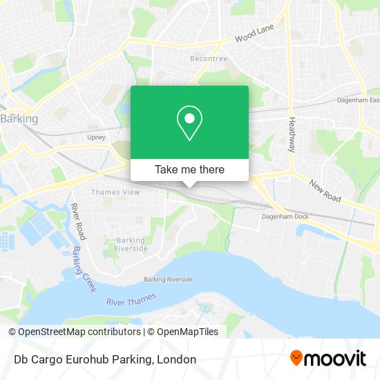 Db Cargo Eurohub Parking map