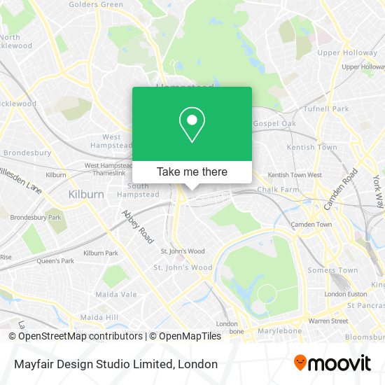 Mayfair Design Studio Limited map