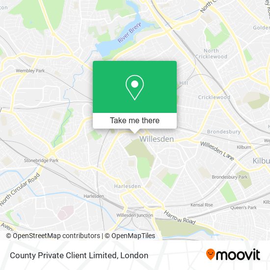 County Private Client Limited map