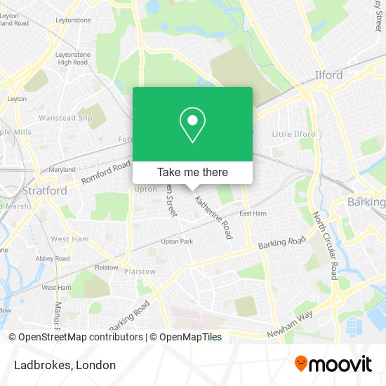 Ladbrokes map
