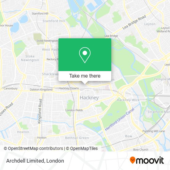 Archdell Limited map