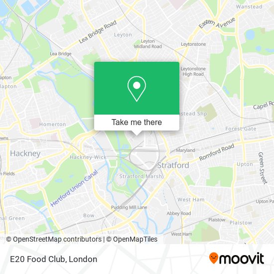 E20 Food Club map