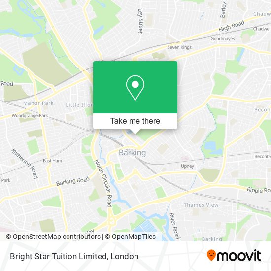 Bright Star Tuition Limited map