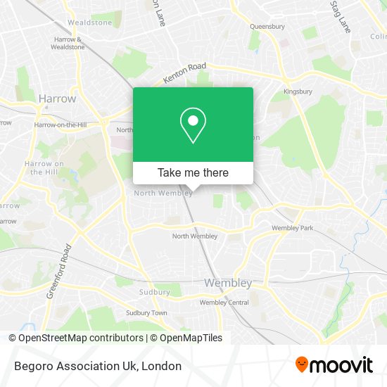 Begoro Association Uk map