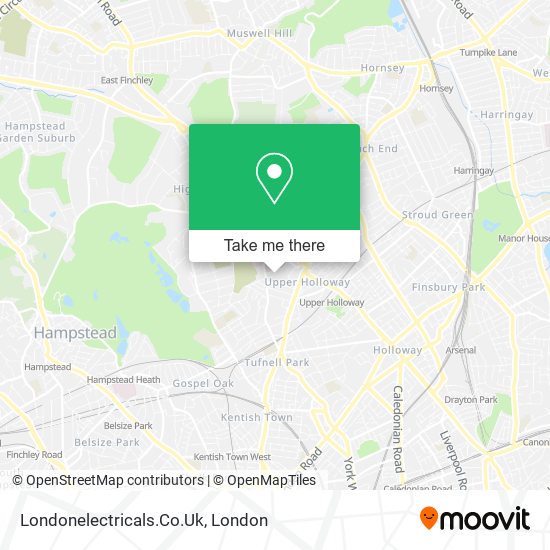 Londonelectricals.Co.Uk map