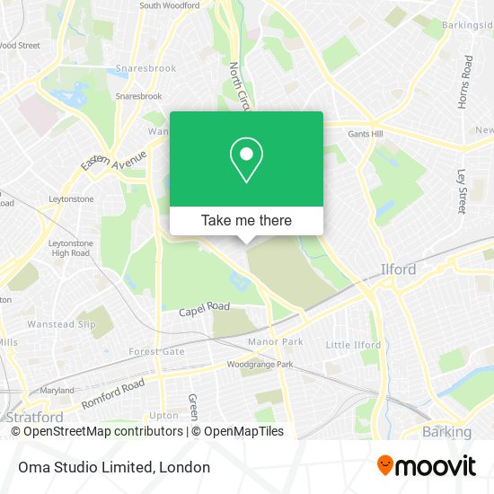 Oma Studio Limited map