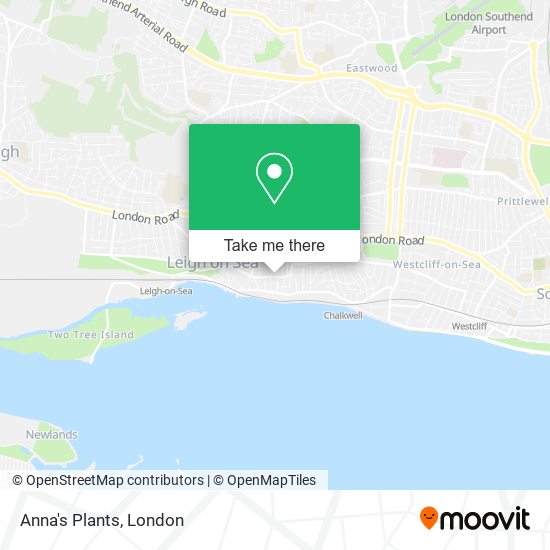 Anna's Plants map