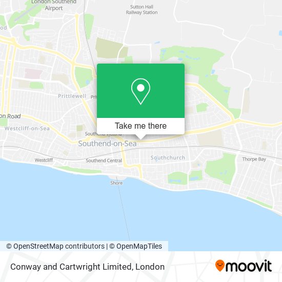 Conway and Cartwright Limited map