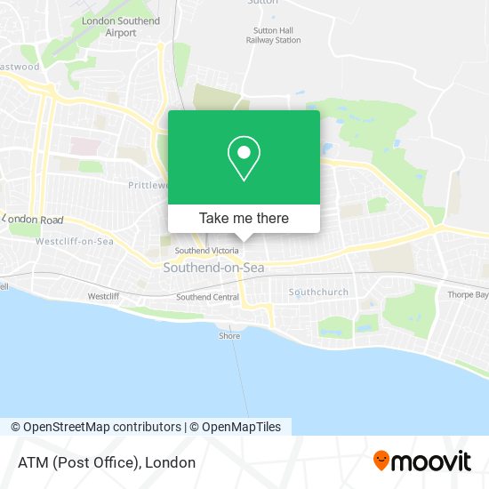 ATM (Post Office) map