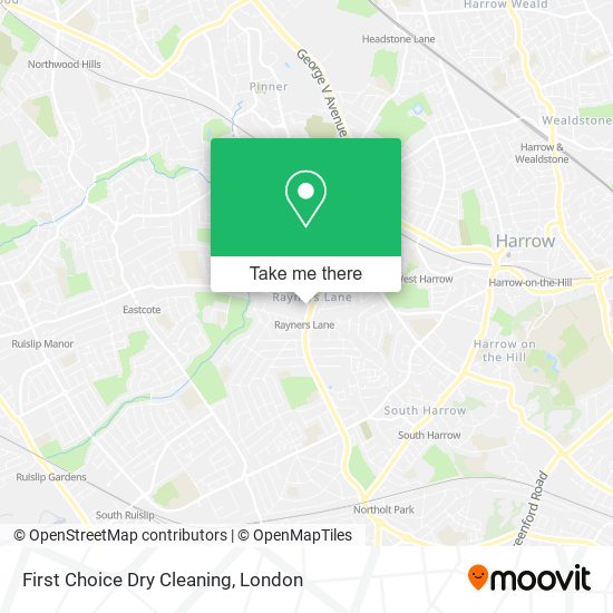 First Choice Dry Cleaning map