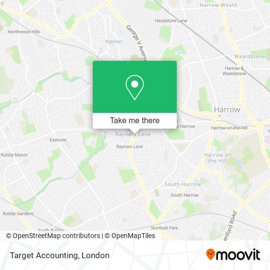 Target Accounting map