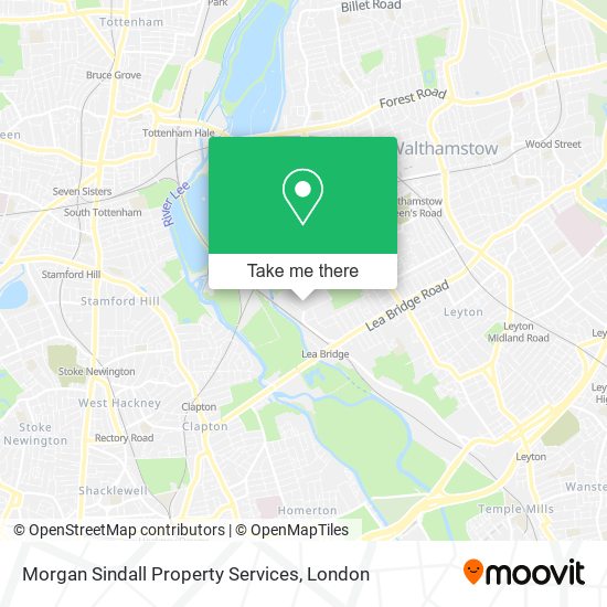 Morgan Sindall Property Services map