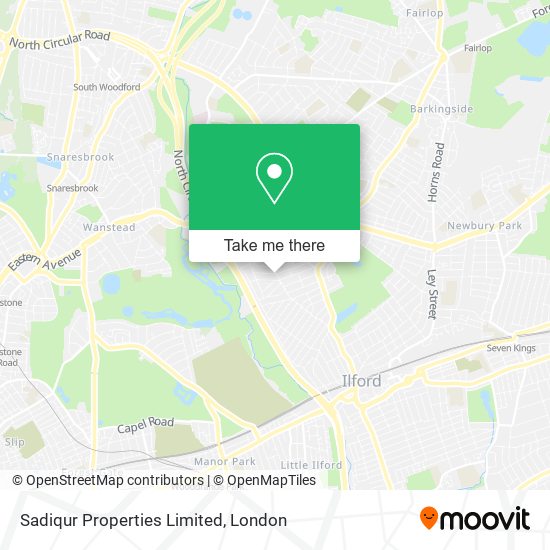 Sadiqur Properties Limited map