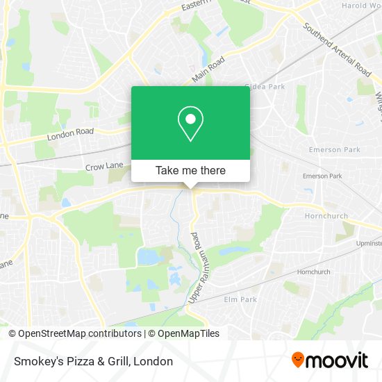 Smokey's Pizza & Grill map