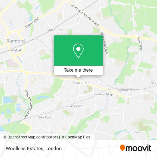 Woollens Estates map