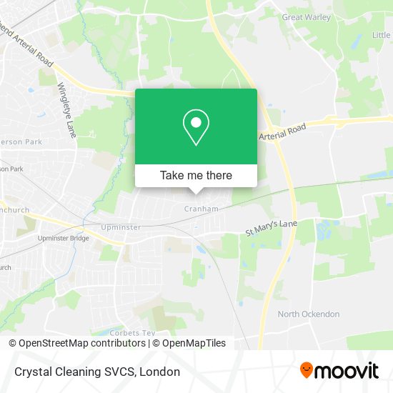 Crystal Cleaning SVCS map