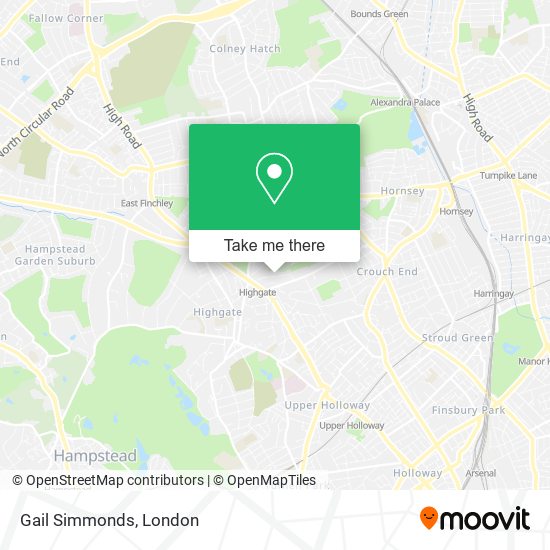 Gail Simmonds map