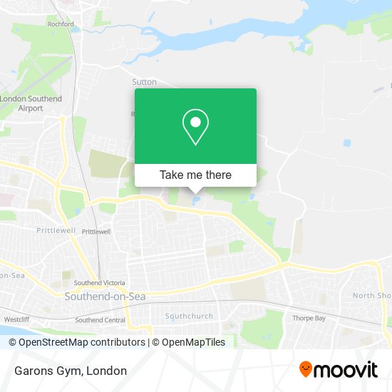 Garons Gym map