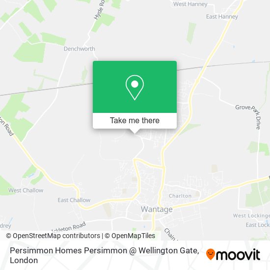 Persimmon Homes Persimmon @ Wellington Gate map